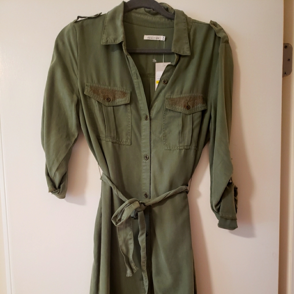 Olive Green Kenneth Cole Dress